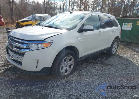 2013 Ford Edge Sel from USA, damaged, VIN 2FMDK4JC8DBC27156